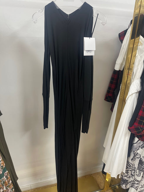 Victoria Beckham Open Shoulder Jersey Midi  - Kleid